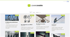 Desktop Screenshot of eldiariodiseno.com